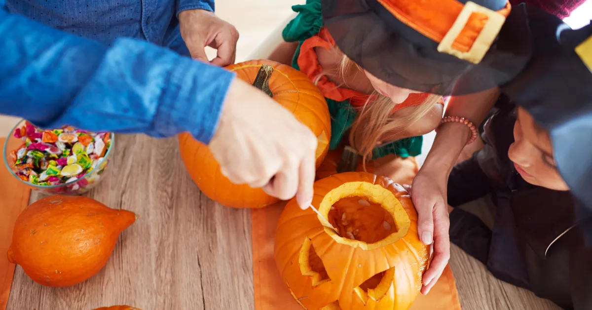 Award winning no carve pumpkin decorating ideas kids carving jack o lantern at home, Halloween fun!!